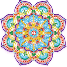 Load image into Gallery viewer, Diamond Painting - Partial Special Shaped - Paper Mandala Painting (30*30CM)