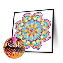 Load image into Gallery viewer, Diamond Painting - Partial Special Shaped - Paper Mandala Painting (30*30CM)