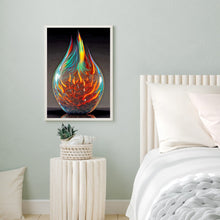 Load image into Gallery viewer, Diamond Painting - Full Round - glass fire sculpture (30*40CM)