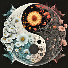 Load image into Gallery viewer, Diamond Painting - Full Round - Tai Chi flower sketch (30*30CM)