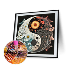 Load image into Gallery viewer, Diamond Painting - Full Round - Tai Chi flower sketch (30*30CM)