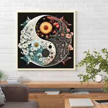 Load image into Gallery viewer, Diamond Painting - Full Round - Tai Chi flower sketch (30*30CM)