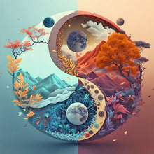 Load image into Gallery viewer, Diamond Painting - Full Round - Tai Chi Landscape (30*30CM)