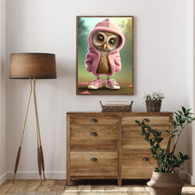 Load image into Gallery viewer, Diamond Painting - Full Round - little owl (30*40CM)