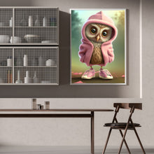 Load image into Gallery viewer, Diamond Painting - Full Round - little owl (30*40CM)