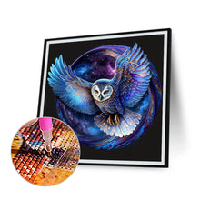 Load image into Gallery viewer, Diamond Painting - Full Round - star owl (30*30CM)