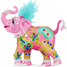 Load image into Gallery viewer, Diamond Painting - Partial Special Shaped - colorful elephant (30*30CM)