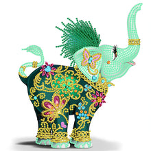 Load image into Gallery viewer, Diamond Painting - Partial Special Shaped - colorful elephant (30*30CM)
