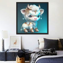 Load image into Gallery viewer, Diamond Painting - Full Round - zodiac ox (30*30CM)