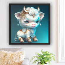 Load image into Gallery viewer, Diamond Painting - Full Round - zodiac ox (30*30CM)