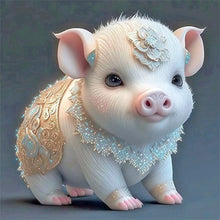 Load image into Gallery viewer, Diamond Painting - Full Round - zodiac pig (30*30CM)