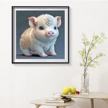 Load image into Gallery viewer, Diamond Painting - Full Round - zodiac pig (30*30CM)