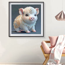 Load image into Gallery viewer, Diamond Painting - Full Round - zodiac pig (30*30CM)