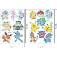 Load image into Gallery viewer, 2 Sheets Diamonds Painting Sticker DIY Art Baokemeng Paster Home Decor (BT126)