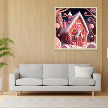 Load image into Gallery viewer, Diamond Painting - Full Round - Candy Gingerbread House (40*40CM)