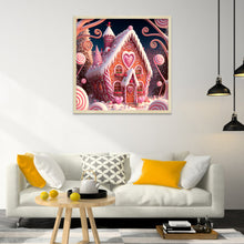 Load image into Gallery viewer, Diamond Painting - Full Round - Candy Gingerbread House (40*40CM)