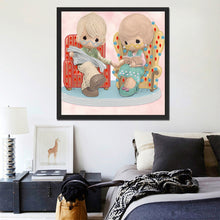 Load image into Gallery viewer, Diamond Painting - Partial Special Shaped - precious memory doll (30*30CM)