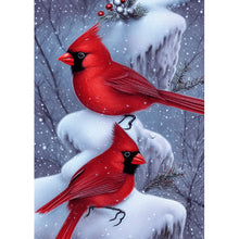 Load image into Gallery viewer, Diamond Painting - Full Round - cardinal bird (30*40CM)