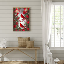 Load image into Gallery viewer, Diamond Painting - Full Round - cardinal bird (30*40CM)