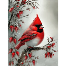 Load image into Gallery viewer, Diamond Painting - Full Round - cardinal bird (30*40CM)