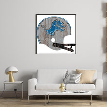 Load image into Gallery viewer, Diamond Painting - Full Round - detroit lions football team (30*30CM)
