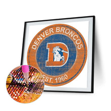 Load image into Gallery viewer, Diamond Painting - Full Round - denver broncos football team (30*30CM)