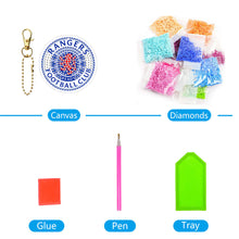 Load image into Gallery viewer, DIY Car Keychain Handmade Double Sided Hanging Ornament for Gifts (AA1227-2)