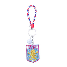 Load image into Gallery viewer, DIY Car Keychain Handmade Double Sided Hanging Ornament for Gifts (AA1227-3)