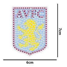 Load image into Gallery viewer, DIY Car Keychain Handmade Double Sided Hanging Ornament for Gifts (AA1227-3)