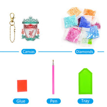 Load image into Gallery viewer, DIY Car Keychain Handmade Double Sided Hanging Ornament for Gifts (AA1227-8)