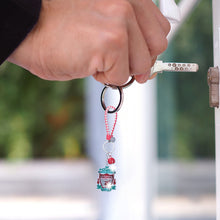Load image into Gallery viewer, DIY Car Keychain Handmade Double Sided Hanging Ornament for Gifts (AA1227-8)