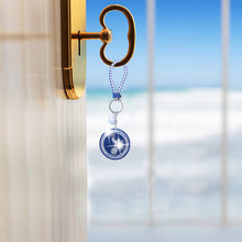 Load image into Gallery viewer, DIY Car Keychain Handmade Double Sided Hanging Ornament for Gifts (AA1227-12)