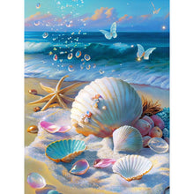 Load image into Gallery viewer, Diamond Painting - Full Round - beach scenery (30*40CM)