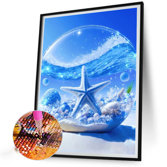 Diamond Painting - Full Round - beach scenery (30*40CM)
