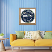 Load image into Gallery viewer, Diamond Painting - Full Round - seattle seahawks football team (30*30CM)