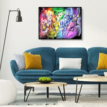 Load image into Gallery viewer, Diamond Painting - Full Round - Japanese Pok¨¦mon series (50*40CM)