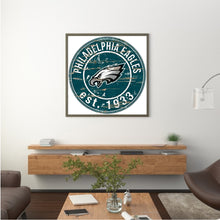 Load image into Gallery viewer, Diamond Painting - Full Round - philadelphia eagles football team (30*30CM)