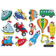 Load image into Gallery viewer, 2pcs Diamonds Art Mosaic Stickers Paint by Numbers DIY Home Decor (BT134)