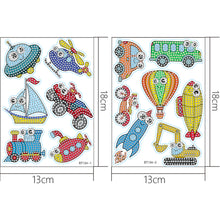 Load image into Gallery viewer, 2pcs Diamonds Art Mosaic Stickers Paint by Numbers DIY Home Decor (BT134)