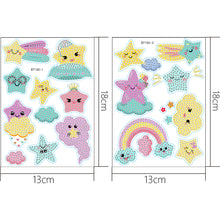 Load image into Gallery viewer, 2pcs Diamonds Art Mosaic Stickers Paint by Numbers DIY Home Decor (BT150)