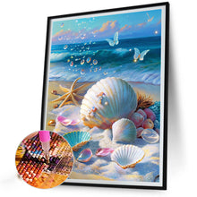 Load image into Gallery viewer, Diamond Painting - Full Round - beach scenery (30*40CM)