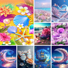 Load image into Gallery viewer, Diamond Painting - Full Round - dream beach (30*40CM)