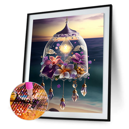 Diamond Painting - Full Round - beach crystal scenery (30*40CM)