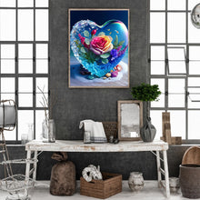 Load image into Gallery viewer, Diamond Painting - Full Round - beach heart (30*40CM)