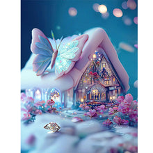 Load image into Gallery viewer, Diamond Painting - Full Round - Flower House (30*40CM)