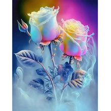 Load image into Gallery viewer, Diamond Painting - Full Round - rose flower (30*40CM)