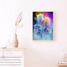 Load image into Gallery viewer, Diamond Painting - Full Round - rose flower (30*40CM)