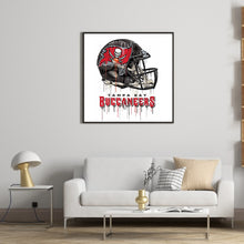 Load image into Gallery viewer, Diamond Painting - Full Round - tampa bay buccaneers football team (30*30CM)