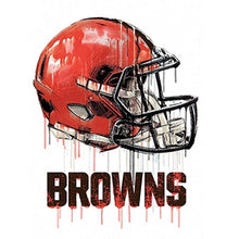 Load image into Gallery viewer, Diamond Painting - Full Round - cleveland browns football team (30*30CM)