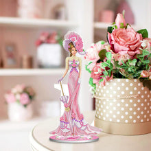 Load image into Gallery viewer, DIY Crystal Diamond Ornament Single Sided Elegant Lady Home Decor (HJBJP03)
